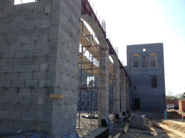 Up Close Construction Exterior